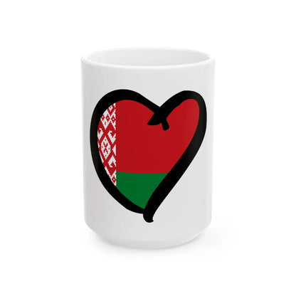 EuroBielorrusiaAnterior (Belarus) White Coffee Mug 15oz - Go Mug Yourself