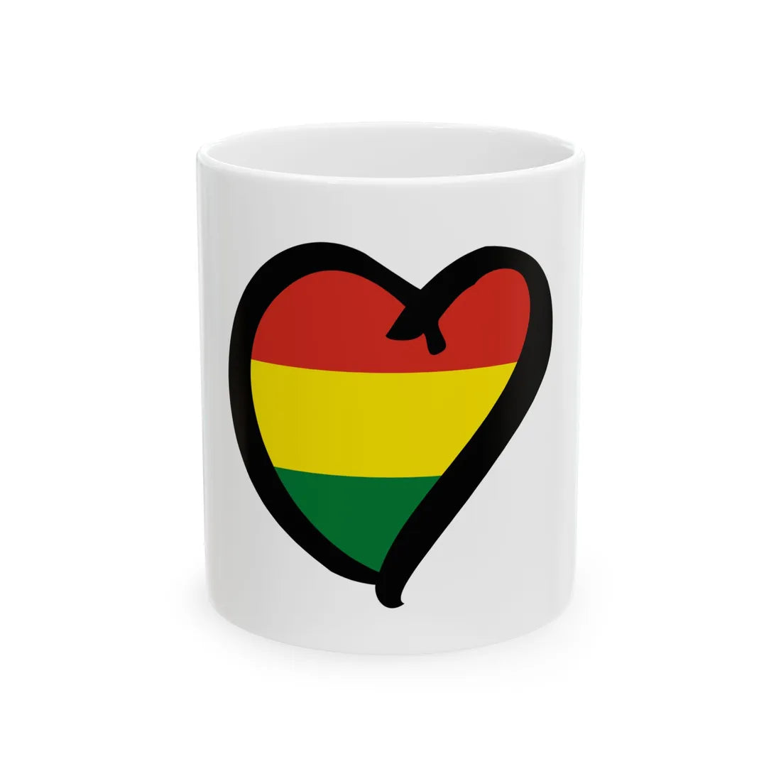 EuroBoliviaAnterior (Bolivia) White Coffee Mug 11oz - Go Mug Yourself