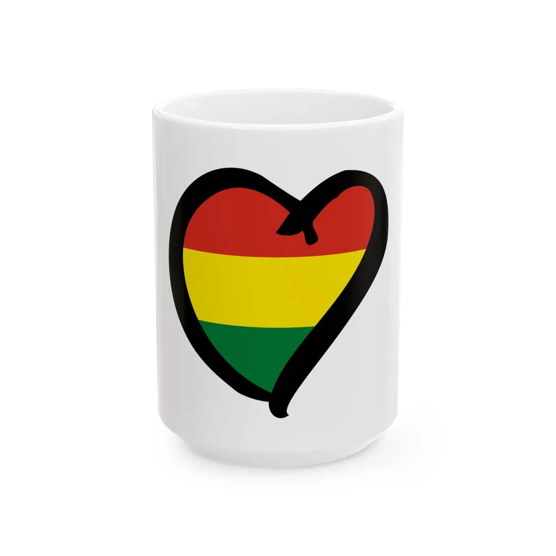 EuroBoliviaAnterior (Bolivia) White Coffee Mug 15oz - Go Mug Yourself