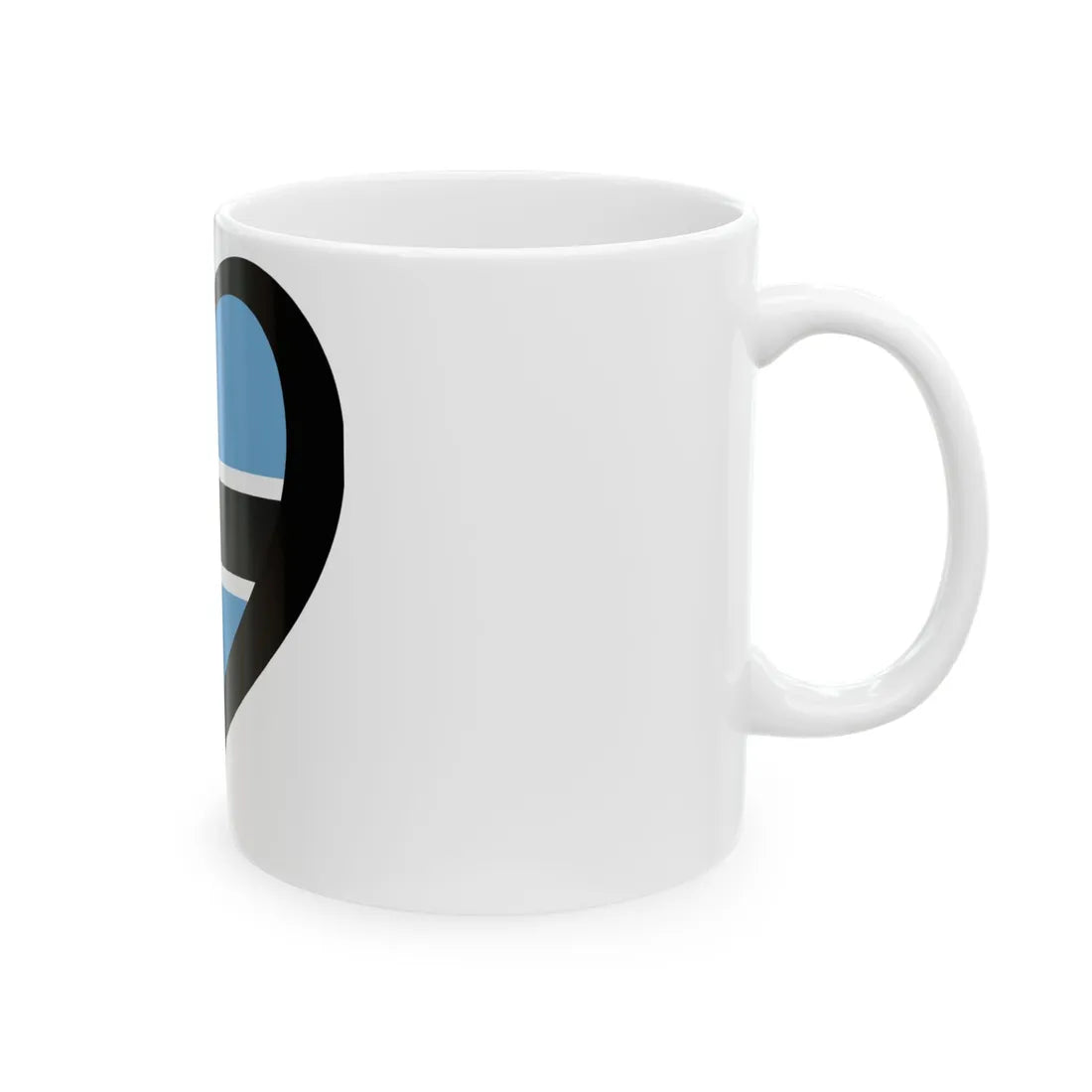 EuroBotsuana (Botswana) White Coffee Mug - Go Mug Yourself