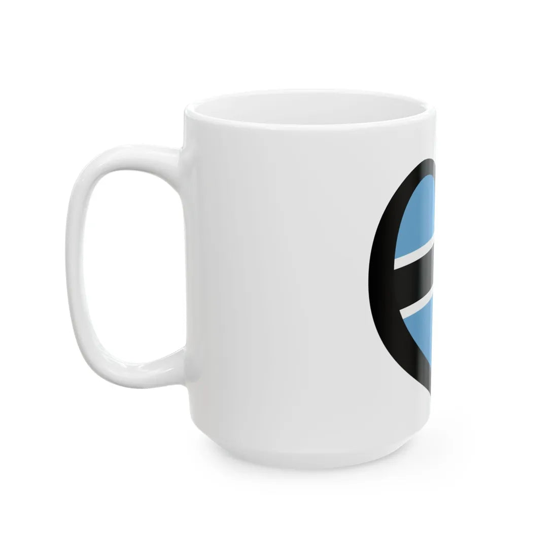 EuroBotsuana (Botswana) White Coffee Mug - Go Mug Yourself
