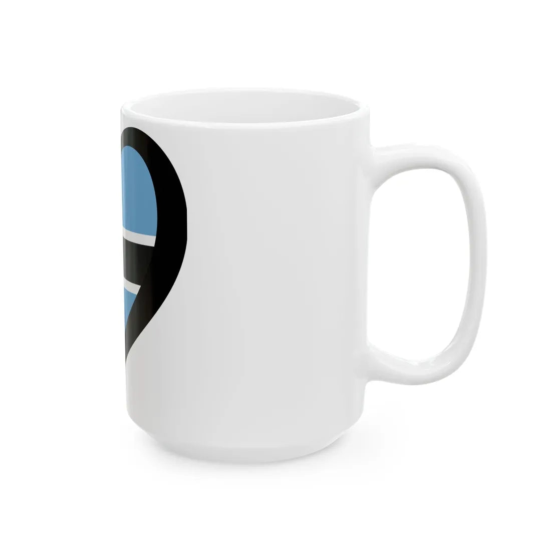 EuroBotsuana (Botswana) White Coffee Mug - Go Mug Yourself