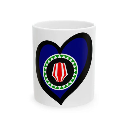 EuroBougainville (Guinea) White Coffee Mug 11oz - Go Mug Yourself