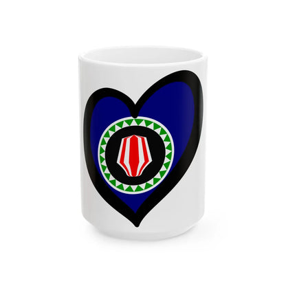 EuroBougainville (Guinea) White Coffee Mug 15oz - Go Mug Yourself