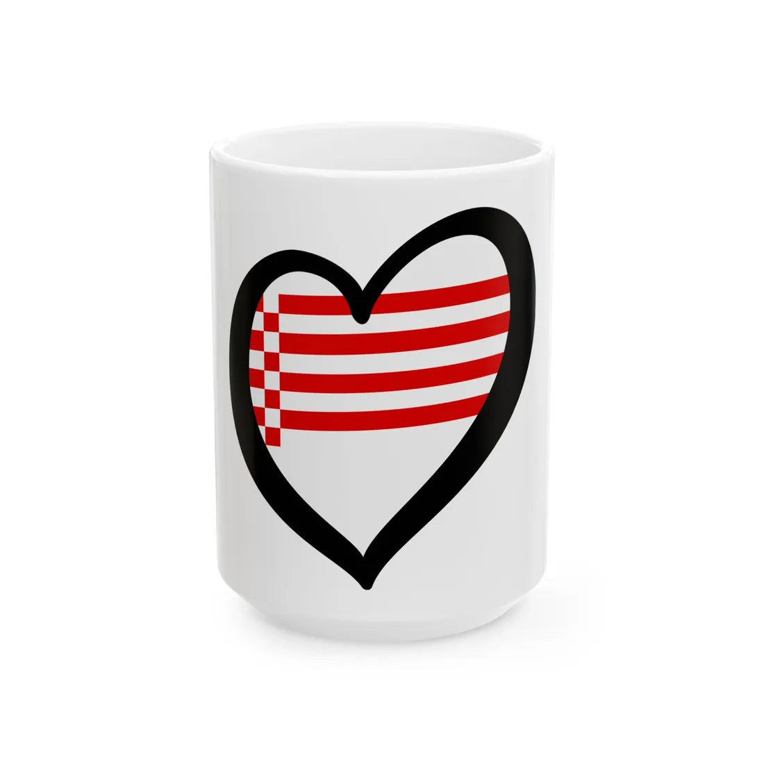 EuroBremen (Germany) White Coffee Mug 15oz - Go Mug Yourself