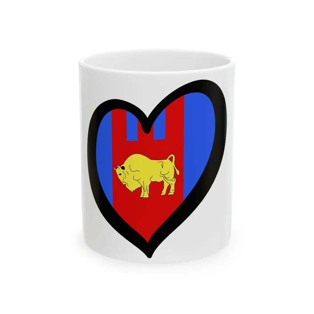 EuroBrest (Belarus) White Coffee Mug 11oz - Go Mug Yourself
