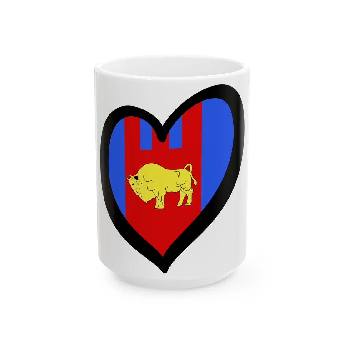 EuroBrest (Belarus) White Coffee Mug 15oz - Go Mug Yourself