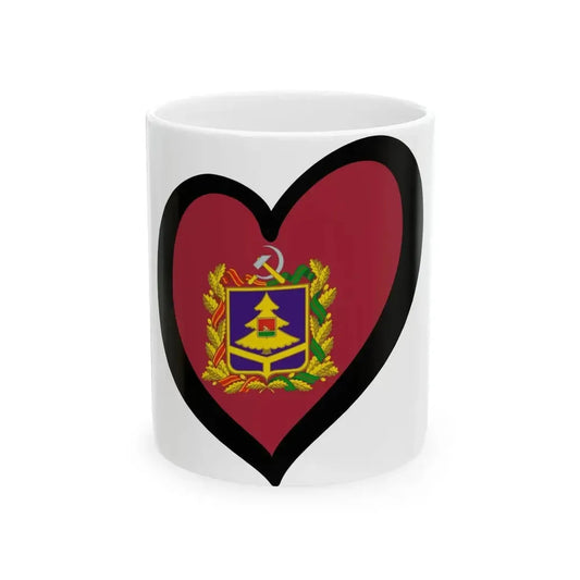 EuroBriansk (Russia) White Coffee Mug 11oz - Go Mug Yourself