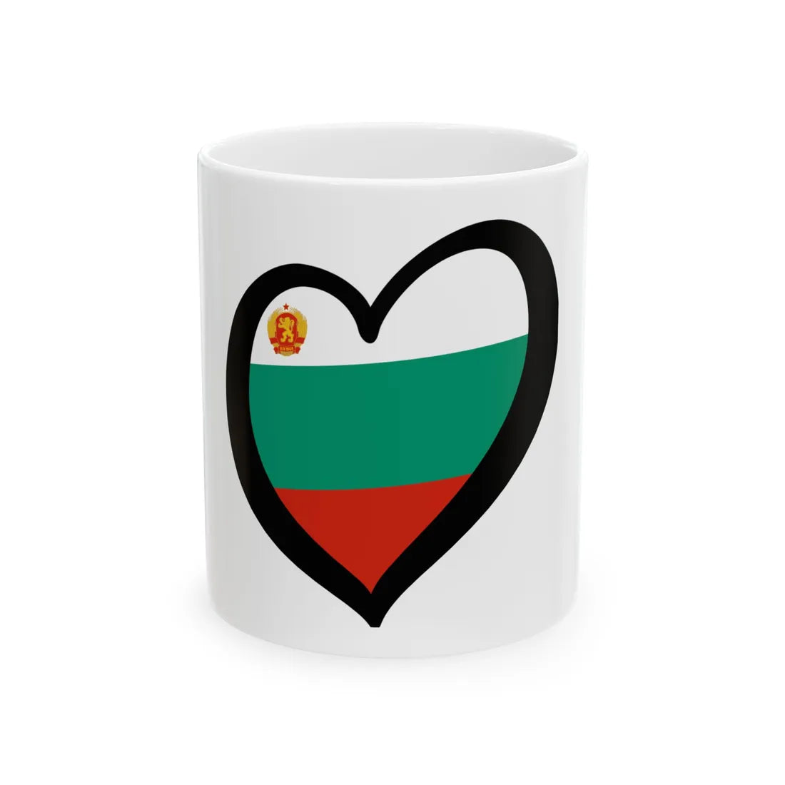 EuroBulgaria 1946-1948 (Bulgaria) White Coffee Mug 11oz - Go Mug Yourself