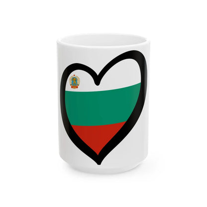 EuroBulgaria 1967-1971 (Bulgaria) White Coffee Mug 15oz - Go Mug Yourself