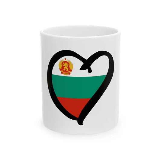 EuroBulgariaAnterior 1946-1948 (Bulgaria) White Coffee Mug 11oz - Go Mug Yourself