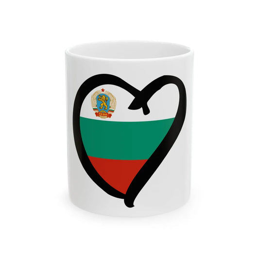 EuroBulgariaAnterior 1967-1971 (Bulgaria) White Coffee Mug 11oz - Go Mug Yourself