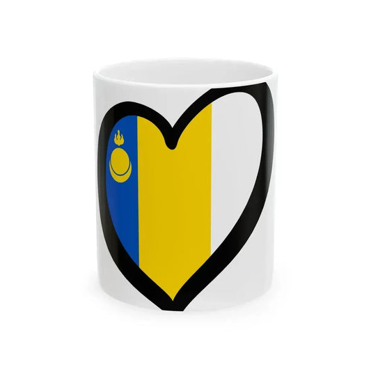 EuroBuriatos de Aguinskoye 2001-2009 (Russia) White Coffee Mug 11oz - Go Mug Yourself