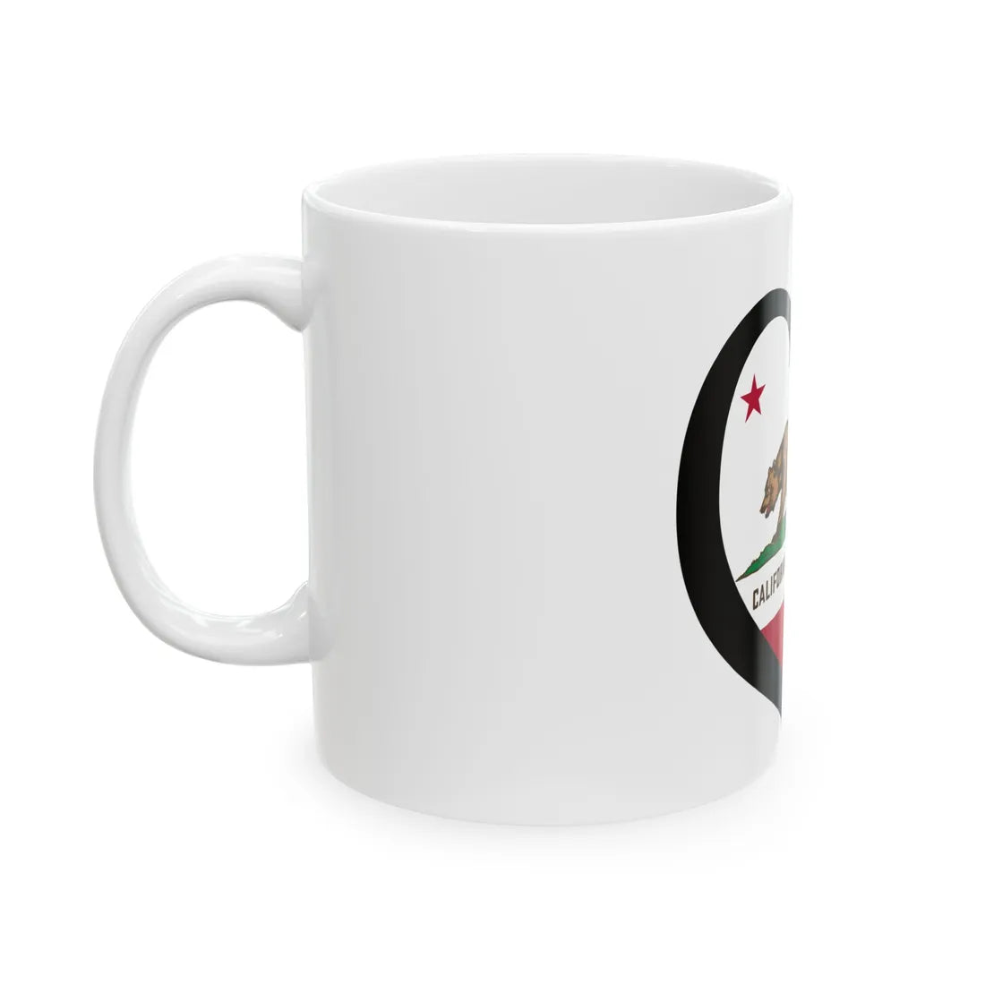 EuroCalifornia (United States) White Coffee Mug - Go Mug Yourself