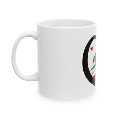 EuroCalifornia (United States) White Coffee Mug - Go Mug Yourself