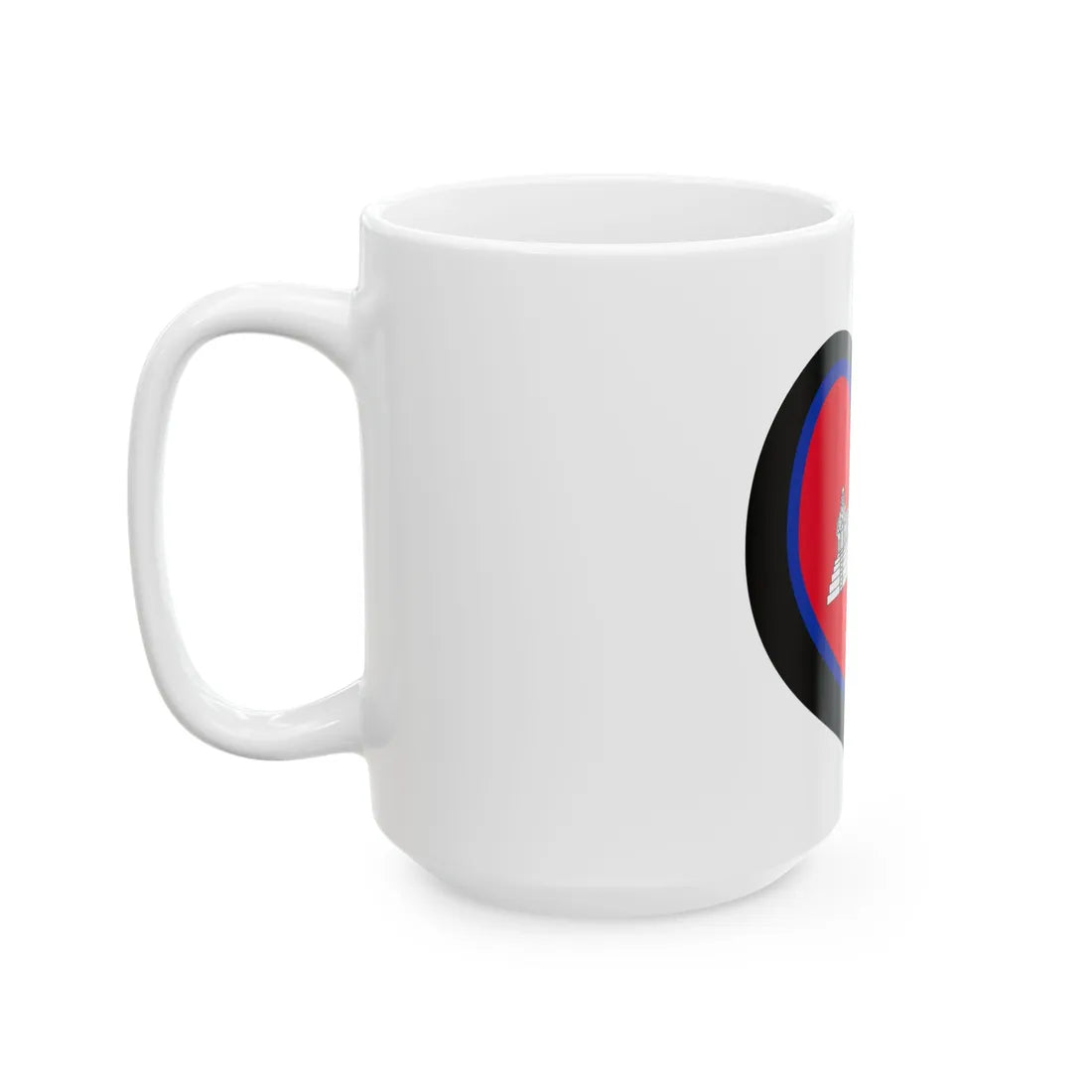 EuroCamboya 1863-1948 (Cambodia) White Coffee Mug - Go Mug Yourself