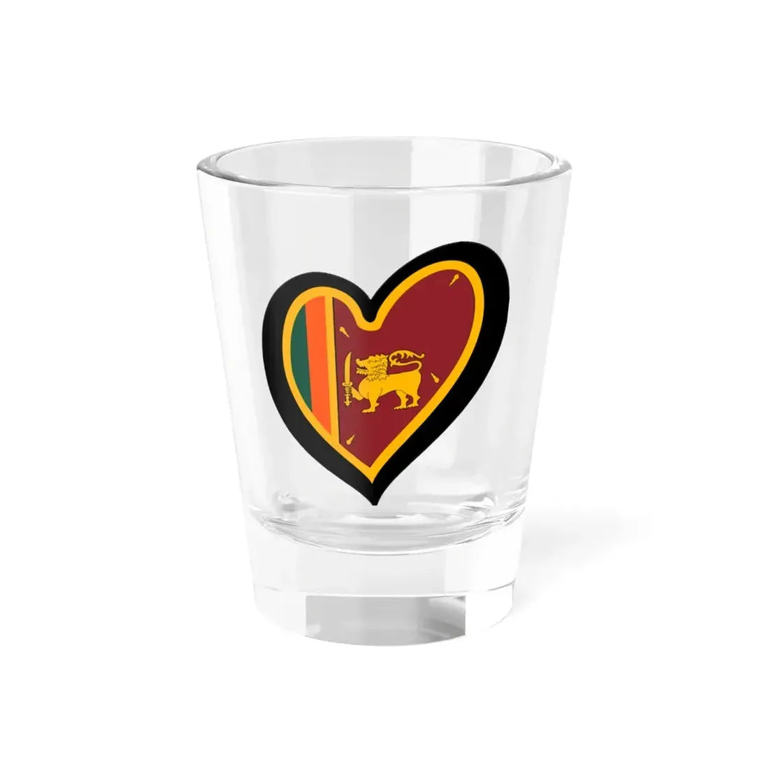 EuroCeilan 1951-1972 (Sri Lanka) Shot Glass 1.5oz 1.5oz - Go Mug Yourself