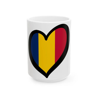 EuroChad (Chad) White Coffee Mug 15oz - Go Mug Yourself