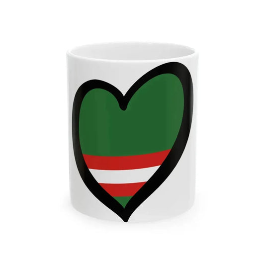 EuroChechenia 2000-2004 (Russia) White Coffee Mug 11oz - Go Mug Yourself