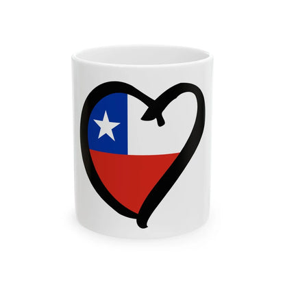 EuroChileAnterior (Chile) White Coffee Mug 11oz - Go Mug Yourself