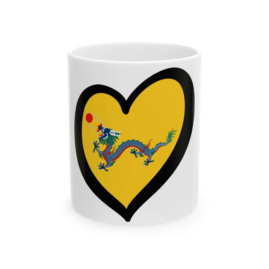 EuroChina 1862-1912 (China) White Coffee Mug 11oz - Go Mug Yourself