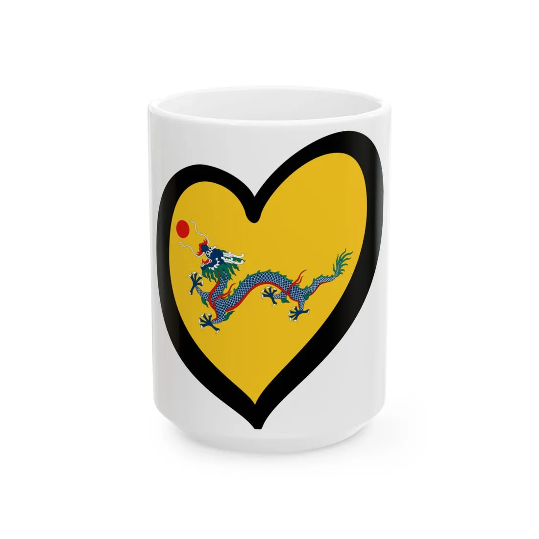 EuroChina 1862-1912 (China) White Coffee Mug 15oz - Go Mug Yourself