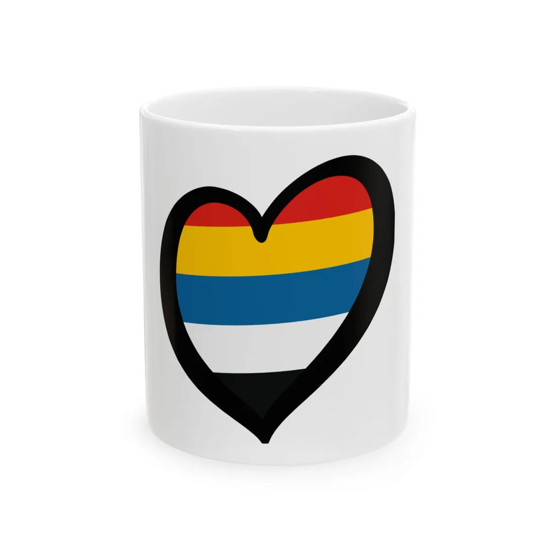 EuroChina 1912-1928 (China) White Coffee Mug 11oz - Go Mug Yourself