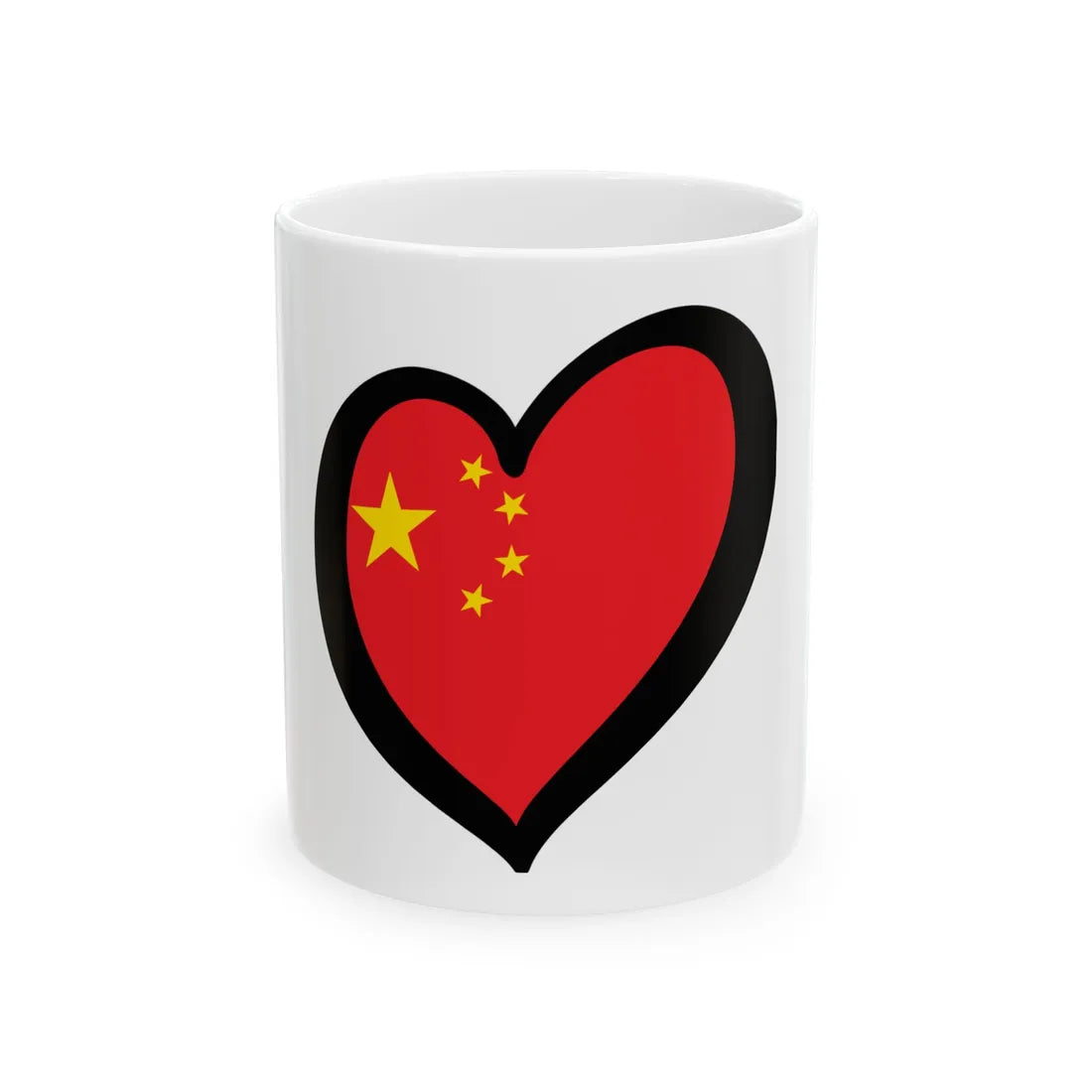 EuroChina (China) White Coffee Mug 11oz - Go Mug Yourself