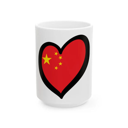 EuroChina (China) White Coffee Mug 15oz - Go Mug Yourself