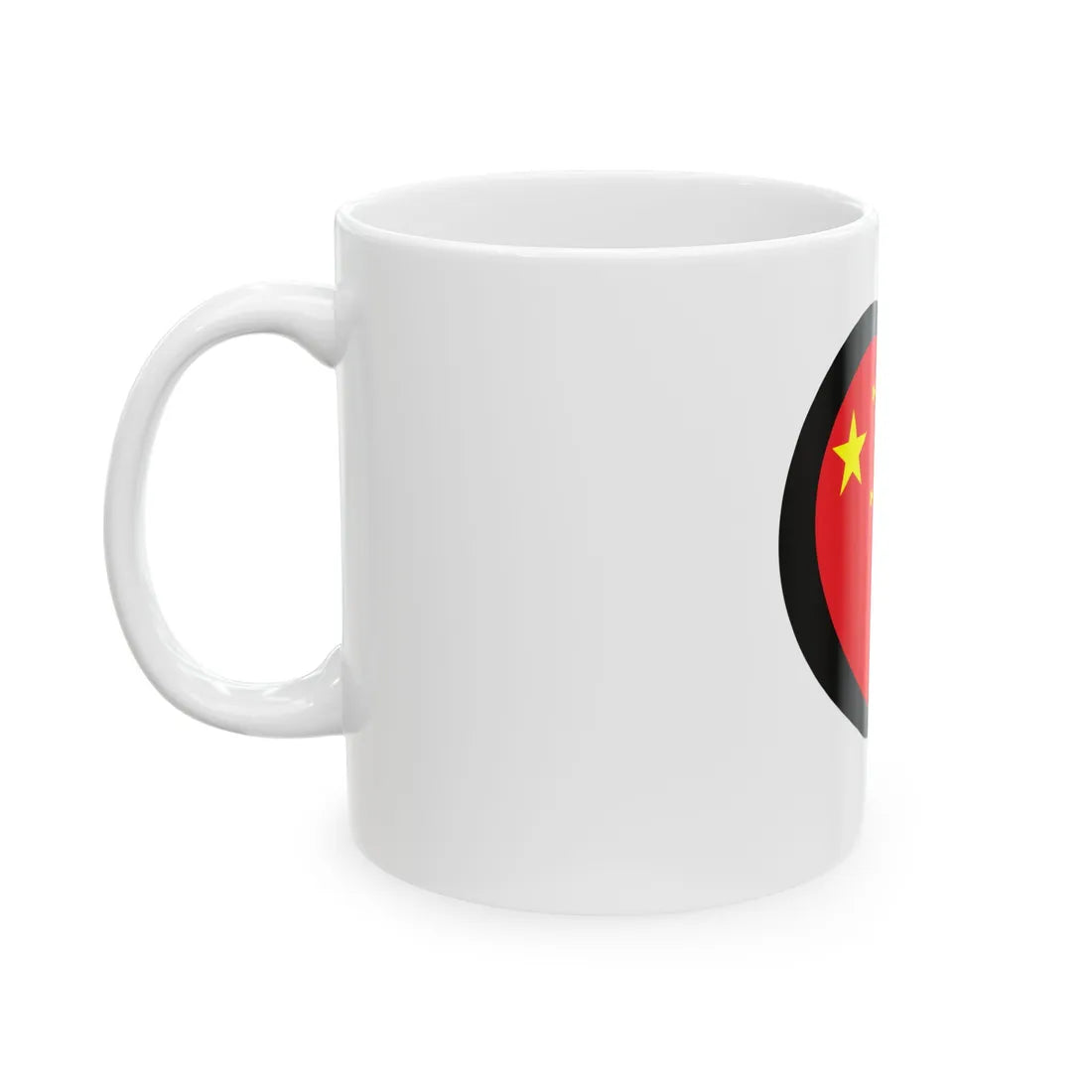 EuroChinaAnterior (China) White Coffee Mug - Go Mug Yourself