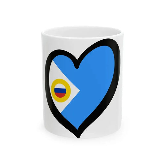 EuroChukotka 1994-1997 (Russia) White Coffee Mug 11oz - Go Mug Yourself