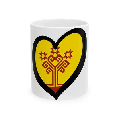 EuroChuvasia (Russia) White Coffee Mug 11oz - Go Mug Yourself