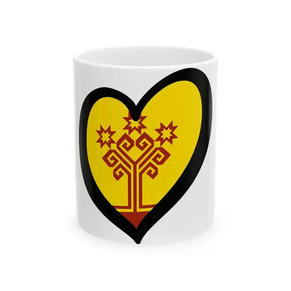 EuroChuvasia (Russia) White Coffee Mug 11oz - Go Mug Yourself