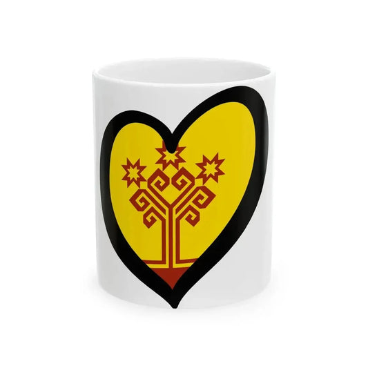 EuroChuvasia (Russia) White Coffee Mug 11oz - Go Mug Yourself