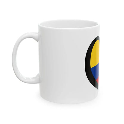 EuroColombia (Colombia) White Coffee Mug - Go Mug Yourself