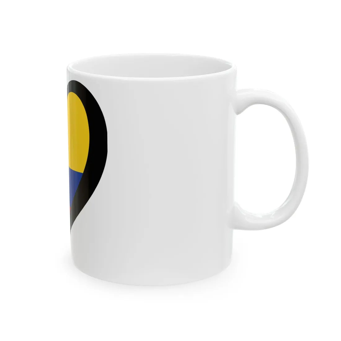 EuroColombia (Colombia) White Coffee Mug - Go Mug Yourself
