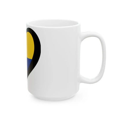 EuroColombia (Colombia) White Coffee Mug - Go Mug Yourself