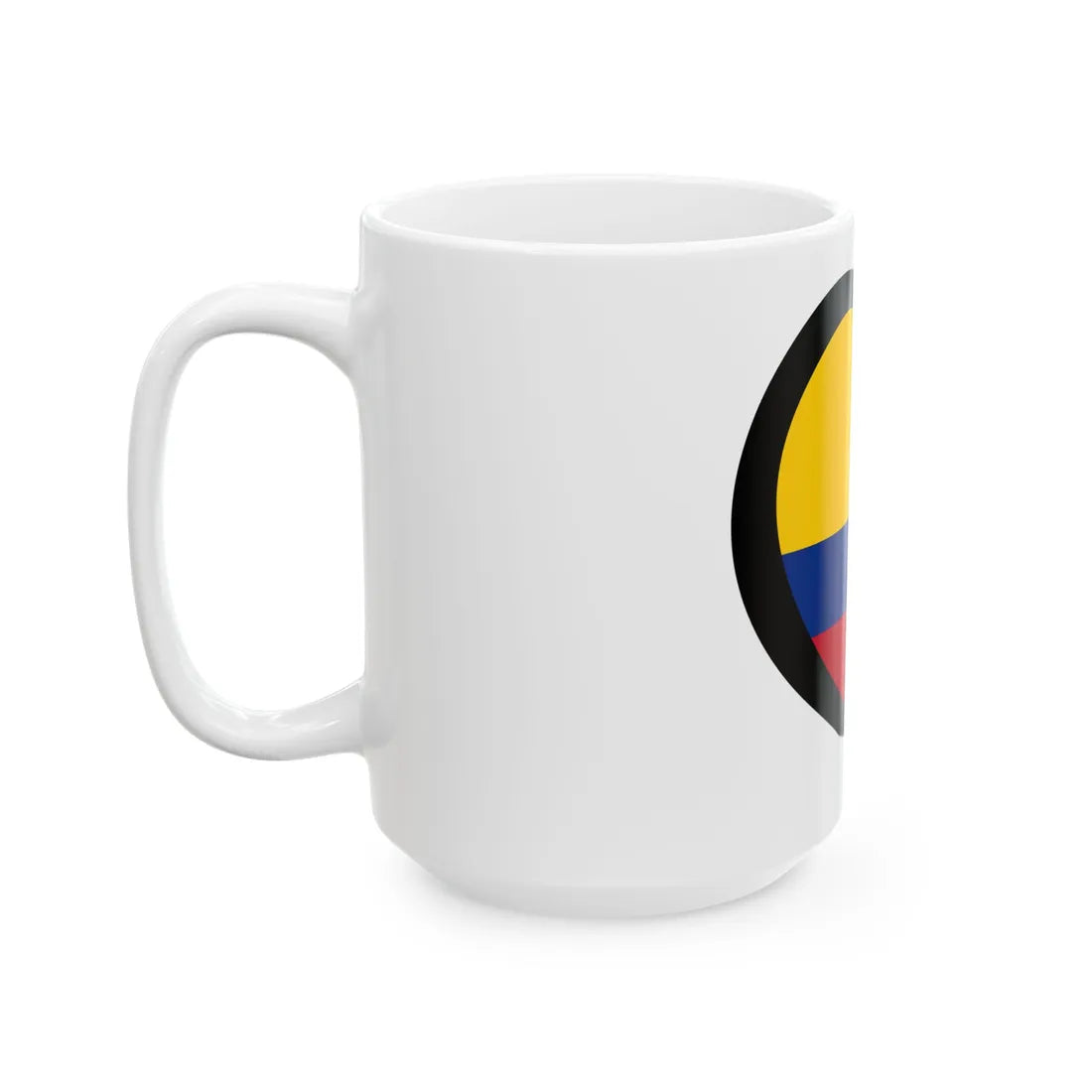 EuroColombiaAnterior (Colombia) White Coffee Mug - Go Mug Yourself
