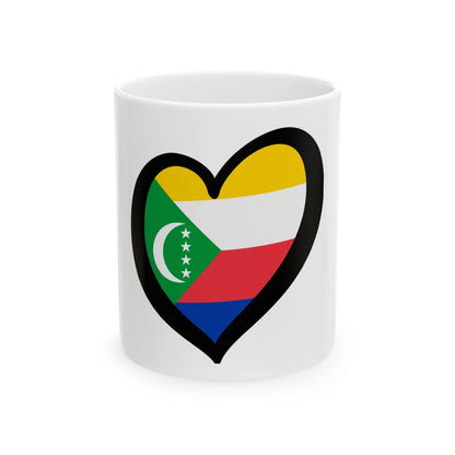 EuroComoras (Comoros) White Coffee Mug 11oz - Go Mug Yourself