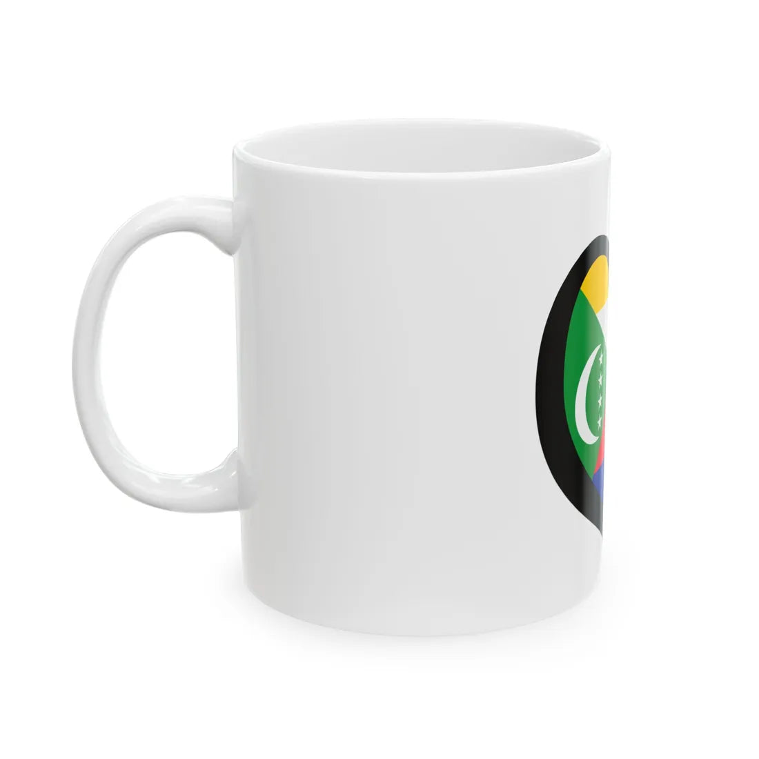 EuroComoras (Comoros) White Coffee Mug - Go Mug Yourself
