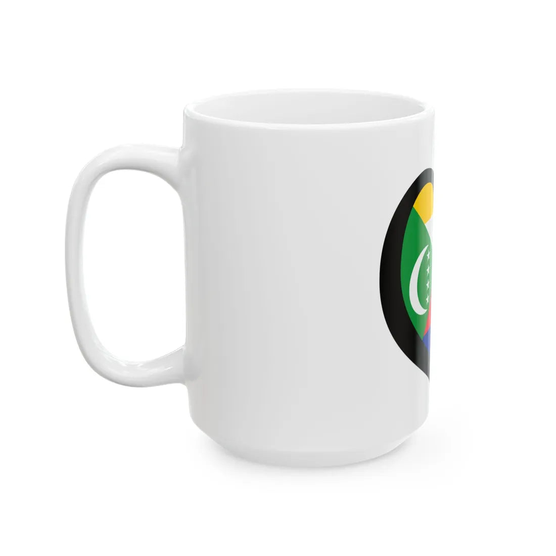 EuroComoras (Comoros) White Coffee Mug - Go Mug Yourself