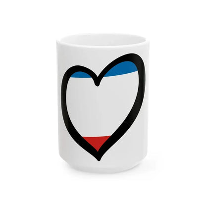 EuroCrimea (Russia) White Coffee Mug 15oz - Go Mug Yourself