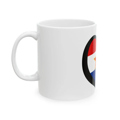 EuroCroacia 1947-1990 (Croatia) White Coffee Mug - Go Mug Yourself