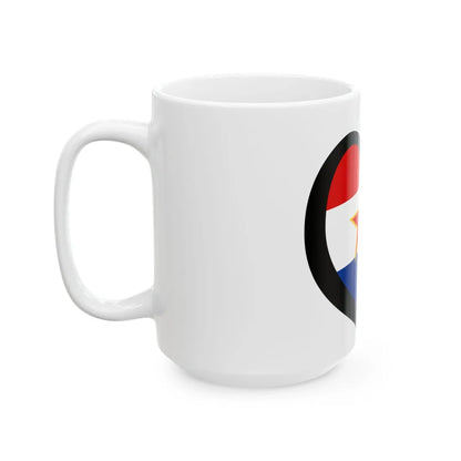 EuroCroacia 1947-1990 (Croatia) White Coffee Mug - Go Mug Yourself