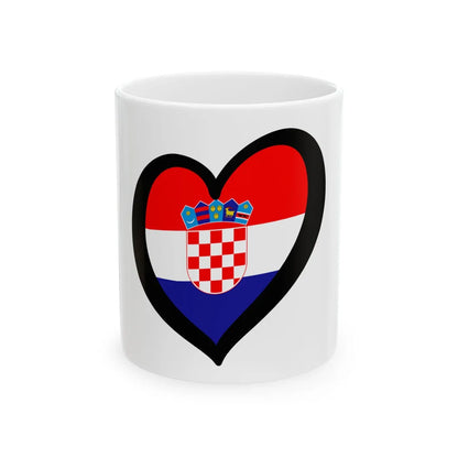 EuroCroacia (Croatia) White Coffee Mug 11oz - Go Mug Yourself