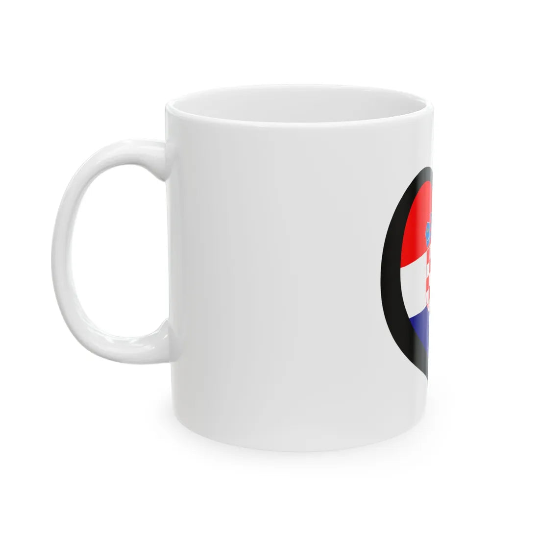 EuroCroacia (Croatia) White Coffee Mug - Go Mug Yourself