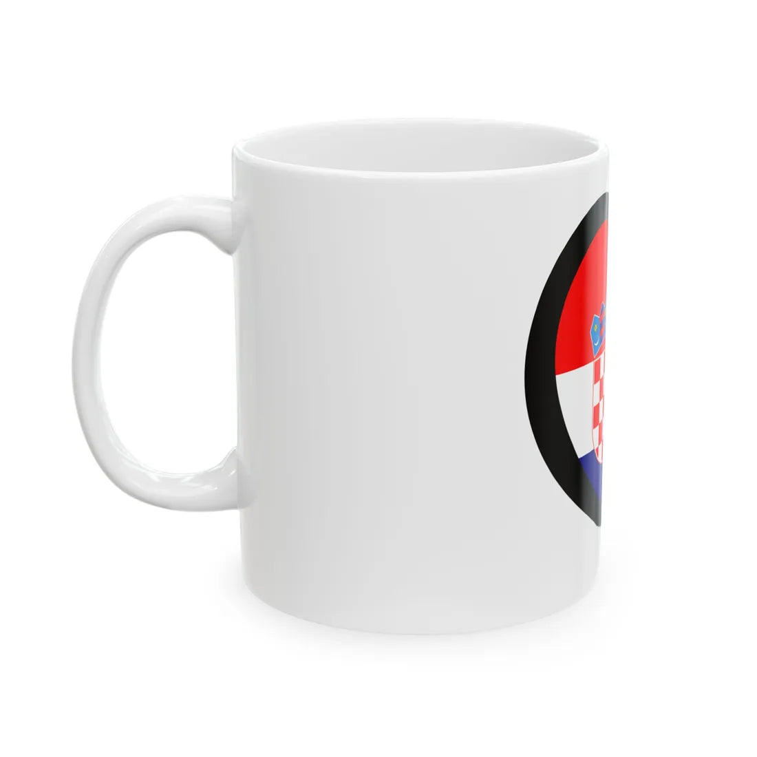 EuroCroaciaAnterior (Croatia) White Coffee Mug - Go Mug Yourself