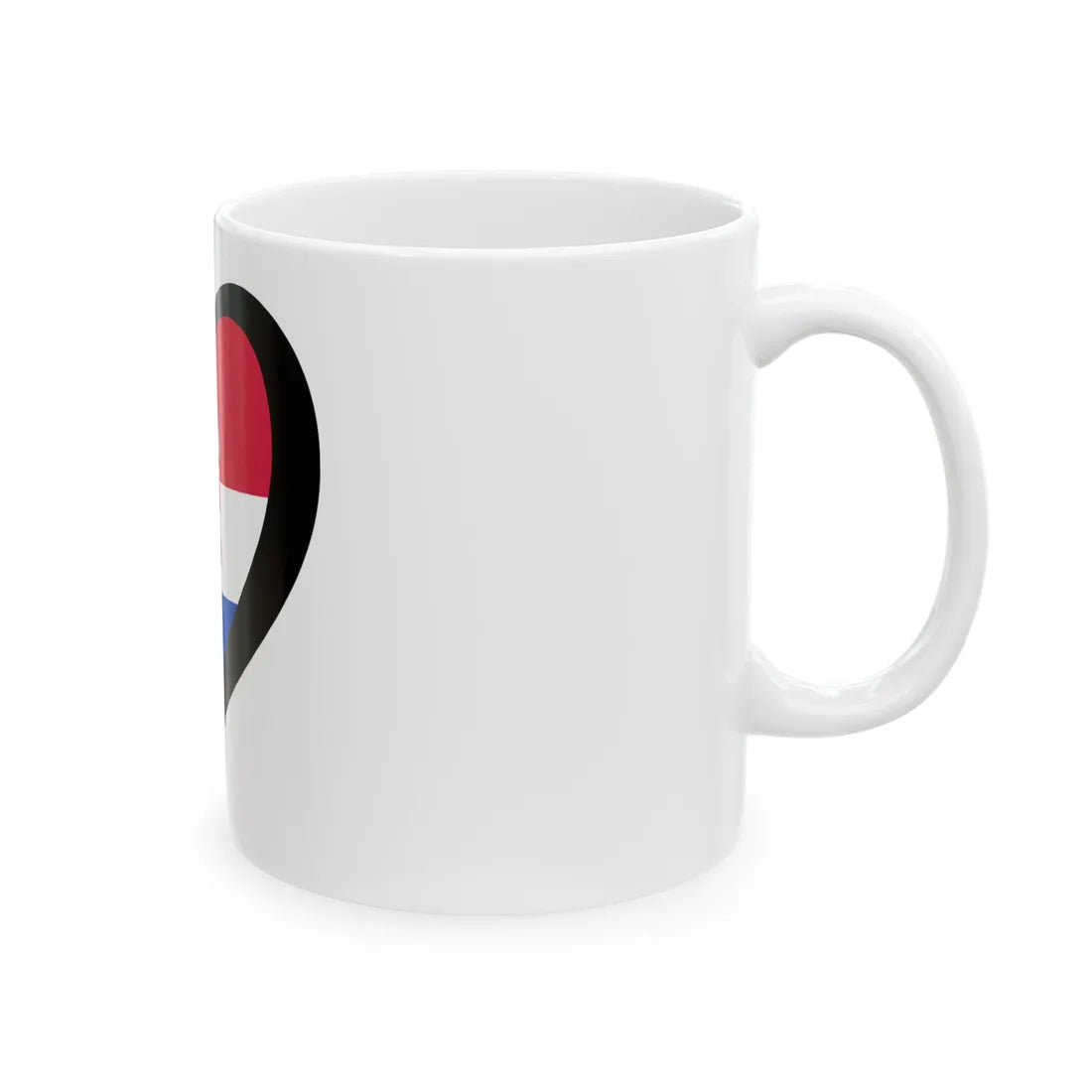 EuroCroaciaPantone (Croatia) White Coffee Mug - Go Mug Yourself