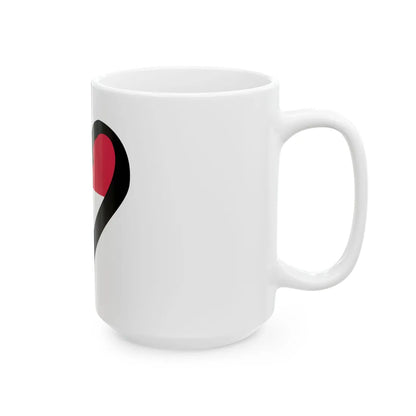 EuroCroaciaPantoneAnterior (Croatia) White Coffee Mug - Go Mug Yourself