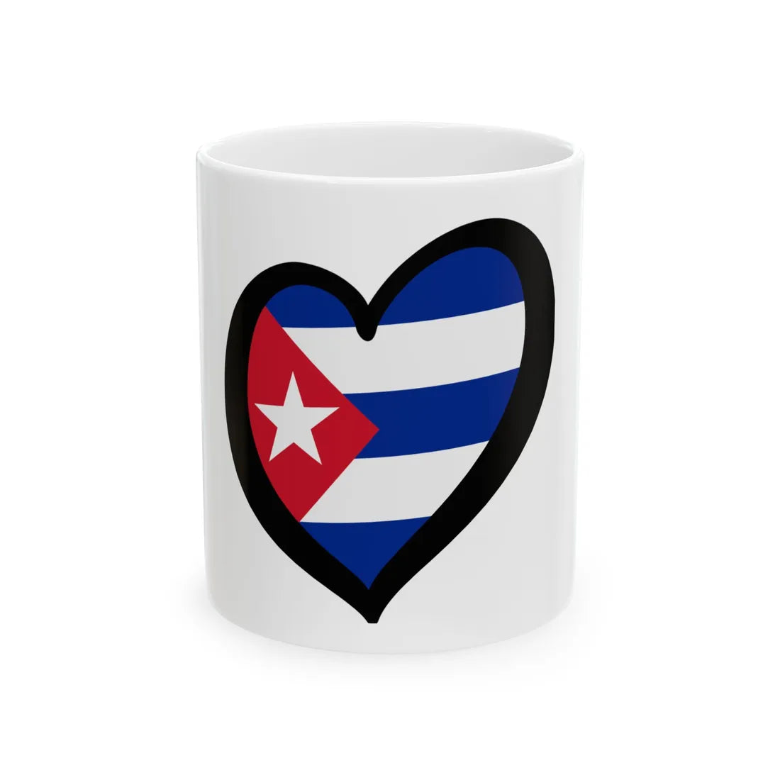 EuroCuba (Cuba) White Coffee Mug 11oz - Go Mug Yourself